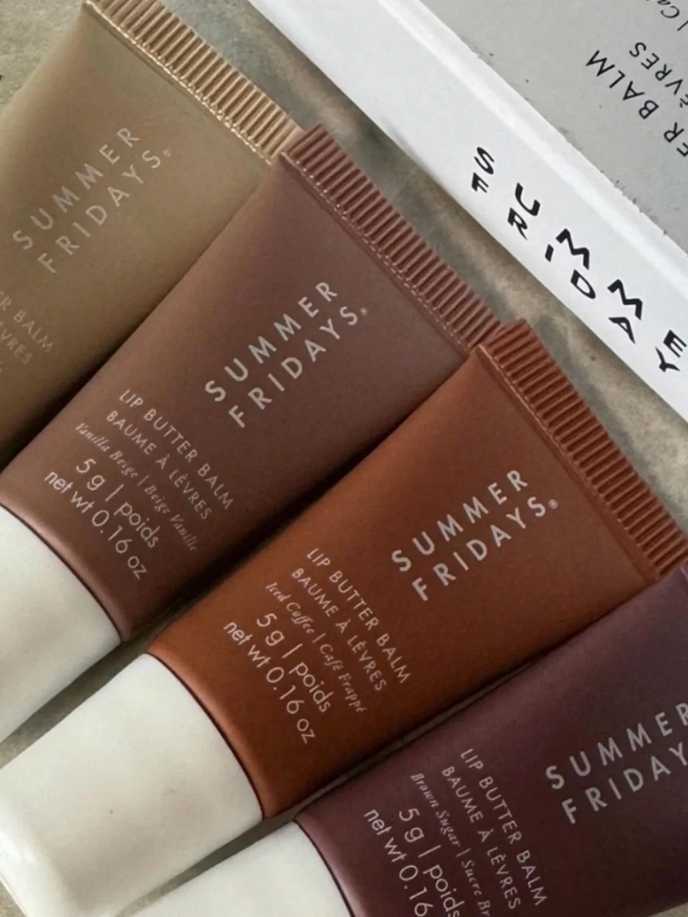 Summer Fridays Lip Butters, Jet Lag Mask Moisturizer, & Retinol bundle new.